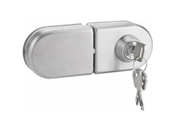 Fechadura De Segurança Antirroubo Para Porta Vidro, 10-12mm, Em Aço Inoxidável, Com Chaves, Uso Casa, Hotel, Escritório E Banheiro.