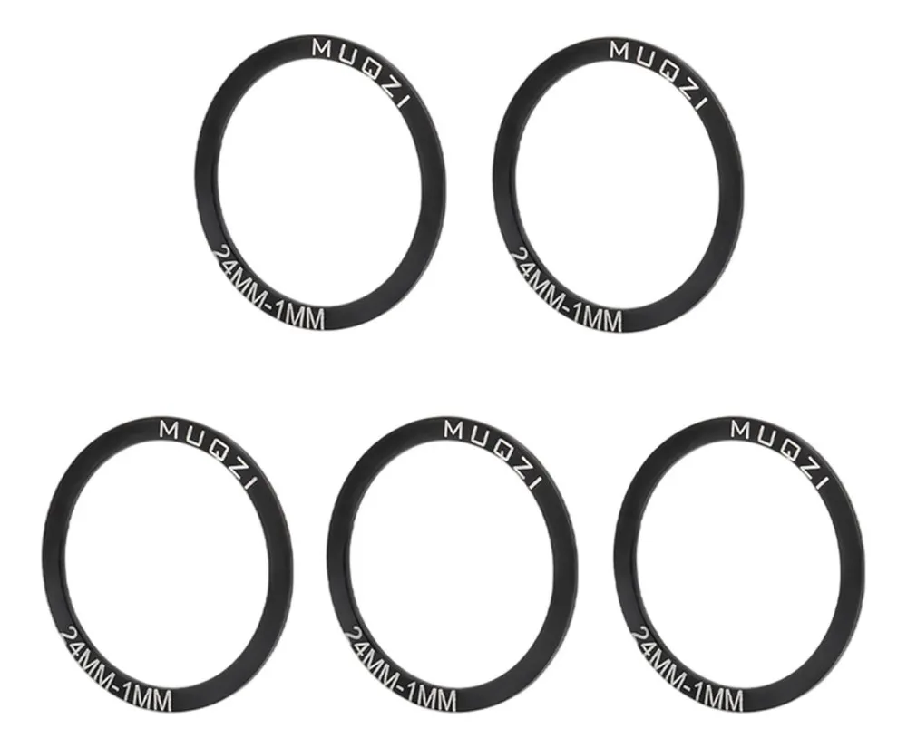 5x Junta Do Suporte Inferior Da Bicicleta Arruela Espaçadora 24mm T1mmvayotoy
