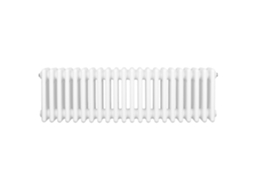 Radiador Horizontal 4 Colunas 300x1010 Mm - Branco, Aço Carbono 1.5 Mm, 1114 W, Alta Eficiência, Fácil Instalação,