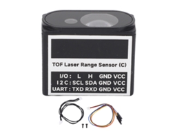 Sensor De Distância Tof De 25m Com Uart E I2c Para Evitação De Obstáculos Em Robôs