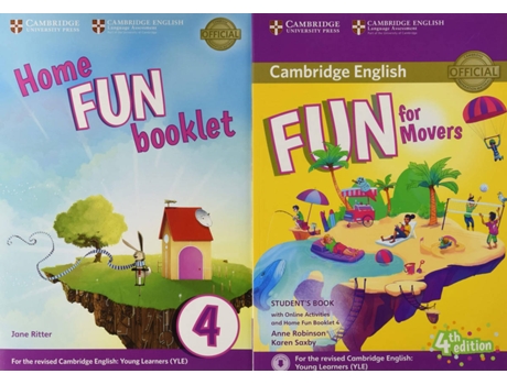 Livro Fun For Movers Student + Home Fun Booklet +Online Activities (Inglês)