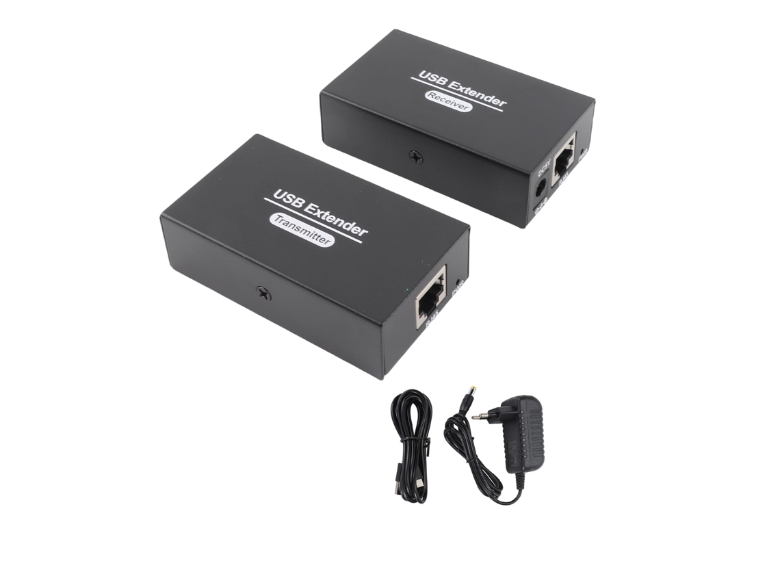 Extensor Usb LAXISCREED 120m com Hub 4 Portas Usb 2.0