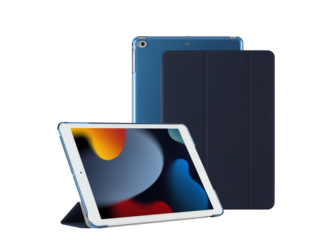Capa De Couro Ultrafina Para Ipad 5ª/6ª Geração/air 1/air 2/2017/2018 Ipad 9.7 Azul Escuro Universal Yunzii