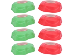 Conjunto de 8 Peças para Treinamento de Equilíbrio Sensorial com Pranchas de Equilíbrio Iluminadas para Crianças SFUSHOS