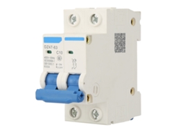 Veloriskku disjuntor mini 2p DZ47 63 10a 400VAC interruptor de circuito cortador