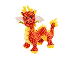 Boneco de zodíaco dragão de peluche para celebração de Ano Novo LAXISCREED