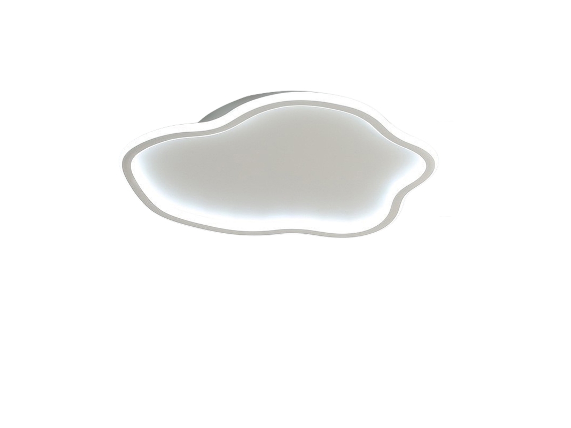 Laxiscreed Plafond Led De Espectro Completo Para Quarto, Moderno E Minimalista, 50cm, Sem Gradiente, Regulável E Proteção Ocular