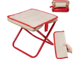 Banqueta Portátil para Camping, Leve, Capacidade 113kg AQUAFORGE