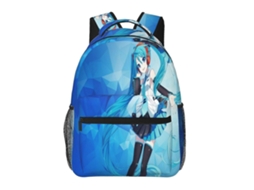 Mochila Hatsune Miku H155 Mochila De Estudante Durável, Leve, À Prova Dágua E Respirável Com Alça De Ombro J155 Olysi Shop