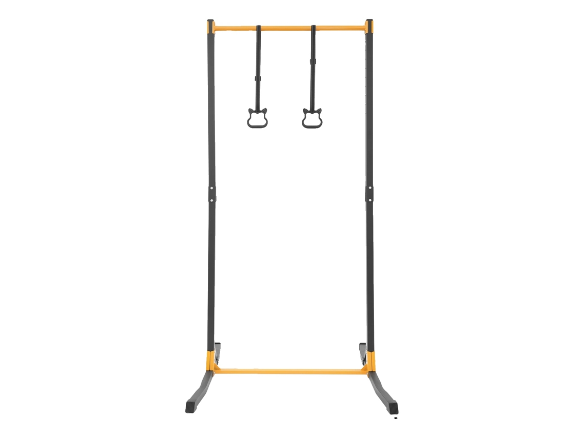 Barra De Pull Up, Altura Ajustável, Estação De Exercícios Multifuncional, Preto Oem