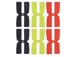 Junli 6pcs Peso de Silicone para Raquete de Badminton