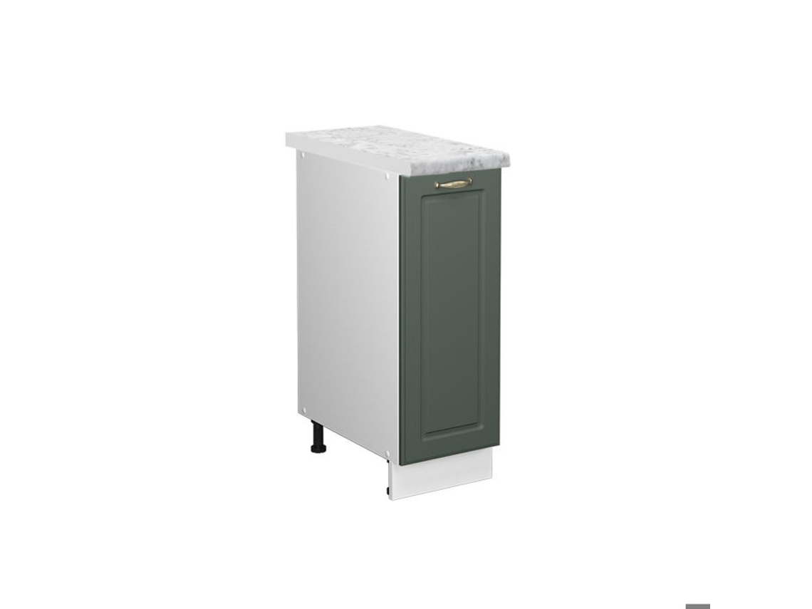 Móveis de cozinha Fame-Line, 30 cm, Mármore PT, Country Gold Green, Vicco