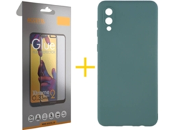Capa e Película Samsung A02 ACCETEL 2306 Verde