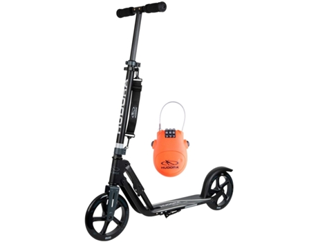 14825 14492 Set Patinete Big Wheel205 City Candado Antirrobos Hudora