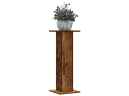 Vidaxl Suportes P/ Plantas 2 Pcs 30x30x80 Cm Derivados De Madeira