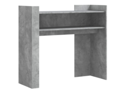 Console Table, Console Tables Vidaxl Cinzeto Madeira Processada (n/a)