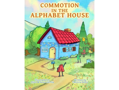 Livro Commotion in the Alphabet House de Patricia Dolce (Inglês)