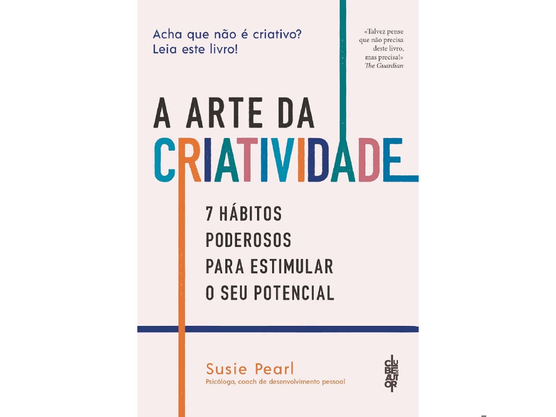 Livro A Arte da Criatividade de Susie Pearl (Português do Brasil)
