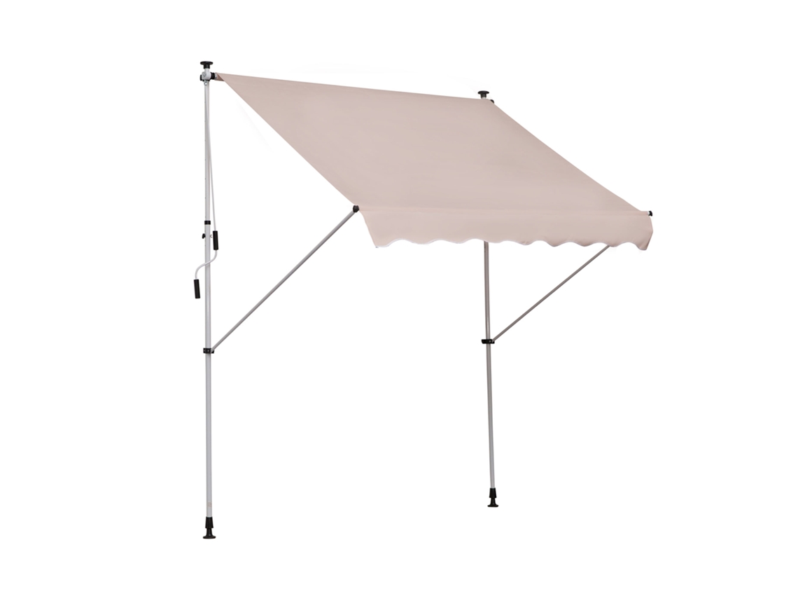 Gazebo 4x4m, bolsa, estacas, cordas, areia, cinza
