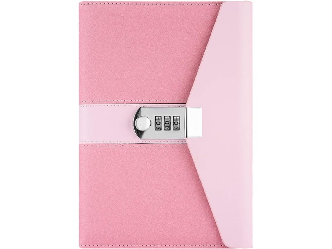 Agenda A5 Com Cadeado Para Negócios, Porta-canetas E Compartimentos Cartões, Material De Escritório Artigos Papelaria Estudantes,-aquaforge