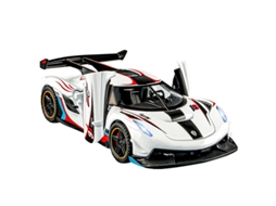 Huina 132 Koenigsegg Modelo De Carro Desportivo Versão Pintada