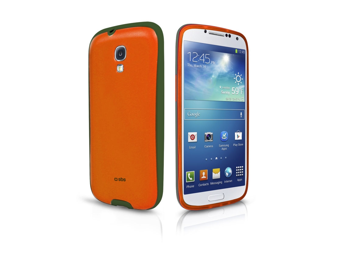 Capa Sweet Flurry Galaxy S4 SBS Laranja