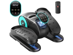 Mini Bicicleta Elíptica Elétrica MERACH, 12 Níveis, Visor Lcd Tátil, Comando À Disatancia, Base Antiderrapante, Pedal Reversível, para Reabilitação