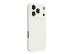 Capa Para Iphone 17 Pro Max Com Acabamento Emborrachado E Toque Suave - Branca