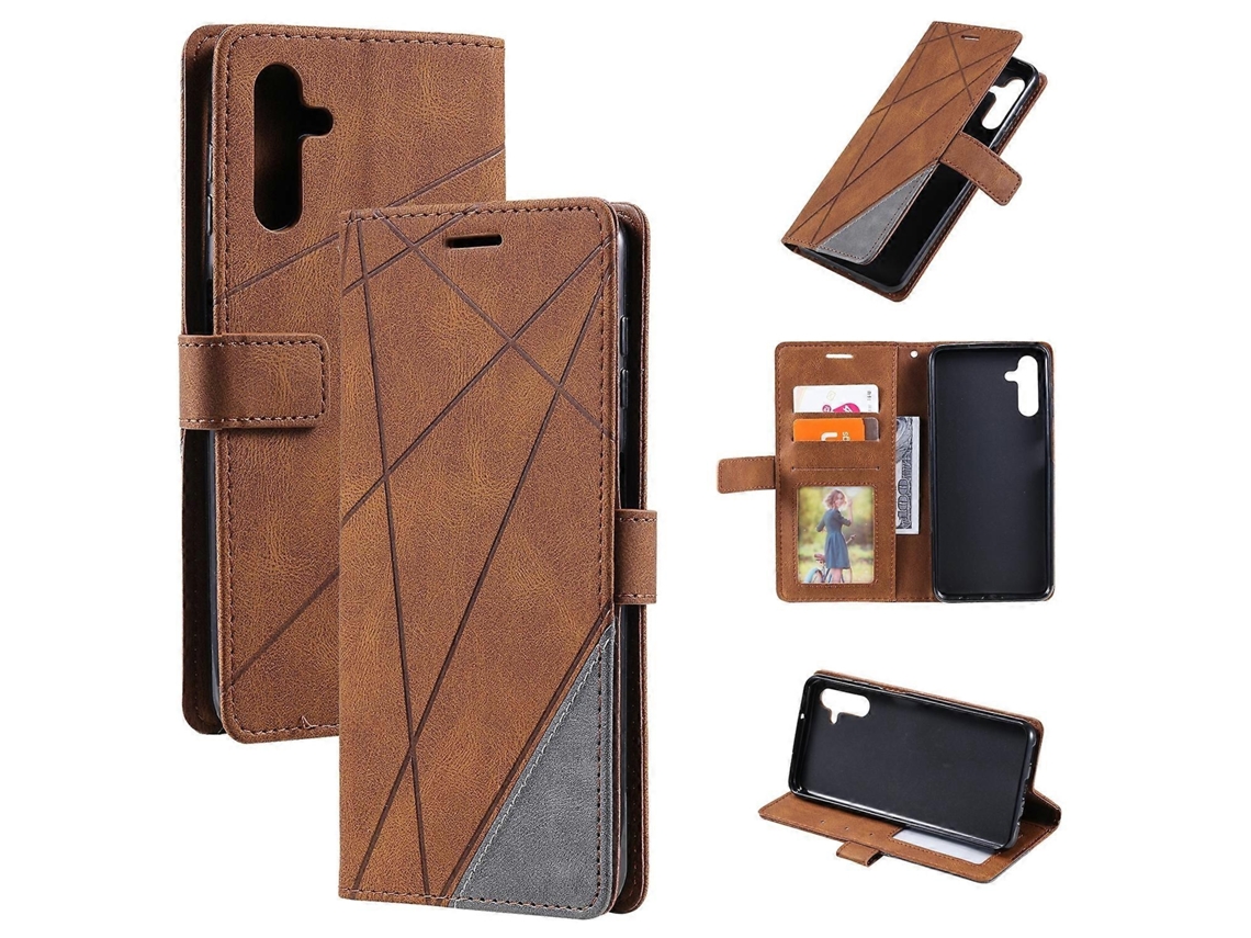 Capa Couro Para Samsung Galaxy A13 5g, Elysve
