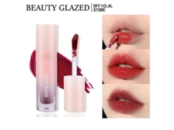 Labial De Vidrio Beauty Glazed Impermeable Largo Duración Color Increíble Aplicación Suave Maquillaje Labial