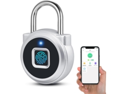 Cadeado Biométrico Com Código