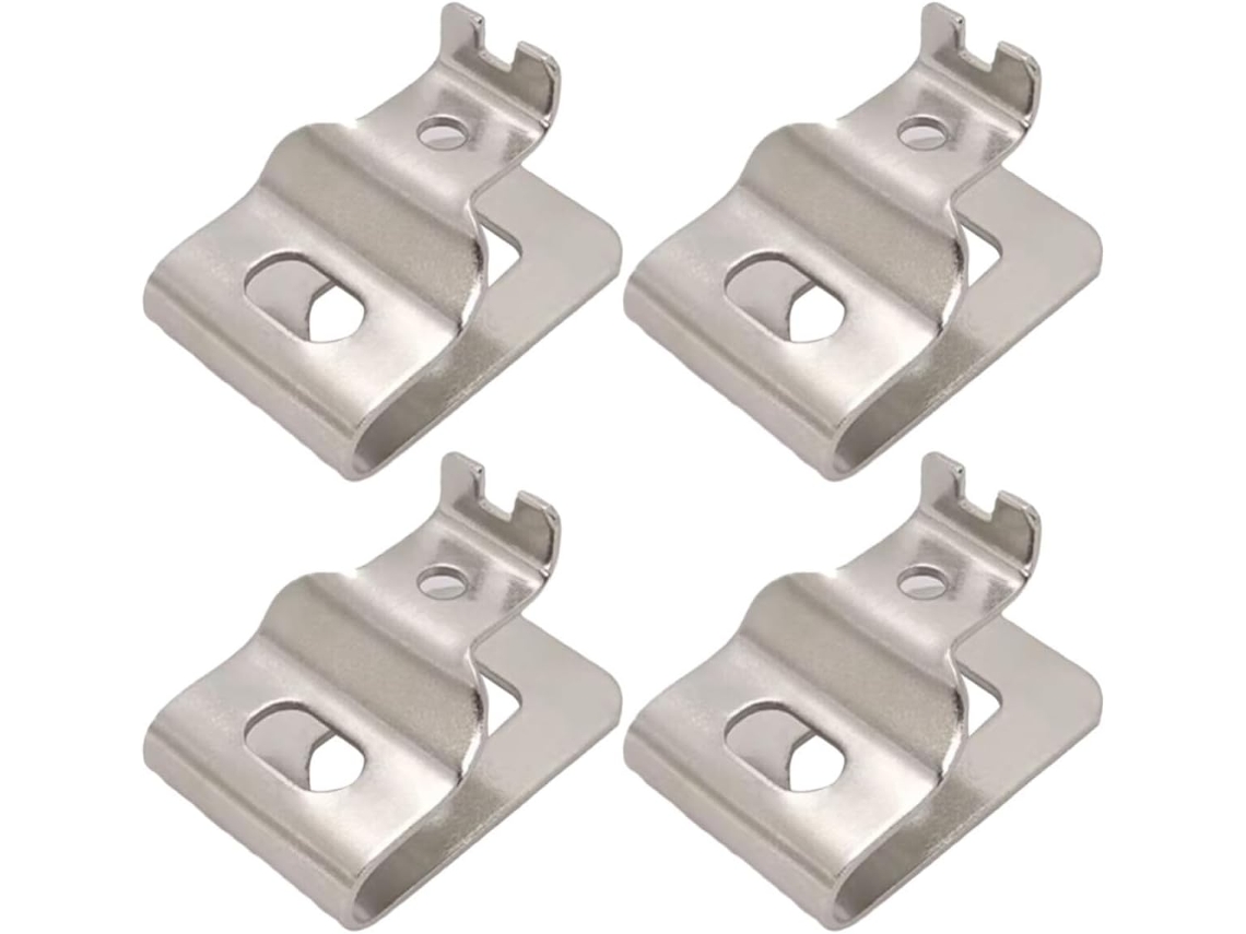 Gancho Para Cinto De Ferramentas Elétricas Showeroro, Suporte Para Trena, Ganchos De Aço Inoxidável, 4 Peças, Clipe De