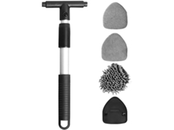 Kit de limpeza de vidros, escova de limpeza externa para carros