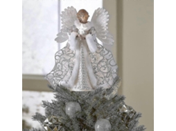 Enfeites Para Árvore De Natal Pingente De Acrílico Branco Em Forma De Anjo E Fada Para Decoração E Ornamentos. Olysi Shop