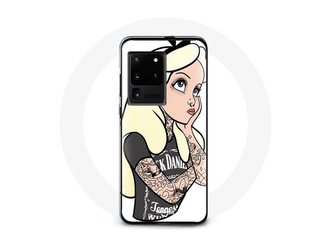 Capa para Samsung Galaxy S20 Ultra Princesa tatuada alice