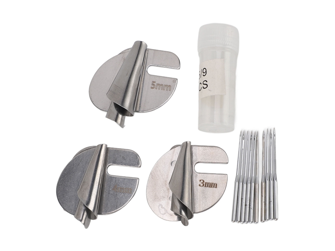 Kit de 3 pés calcadores universais em aço inox CHABERLU