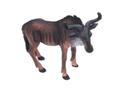 Primerox estátua de Brinquedo de Animal Selvagem Realista Chifreiro Plástico Presente Didático