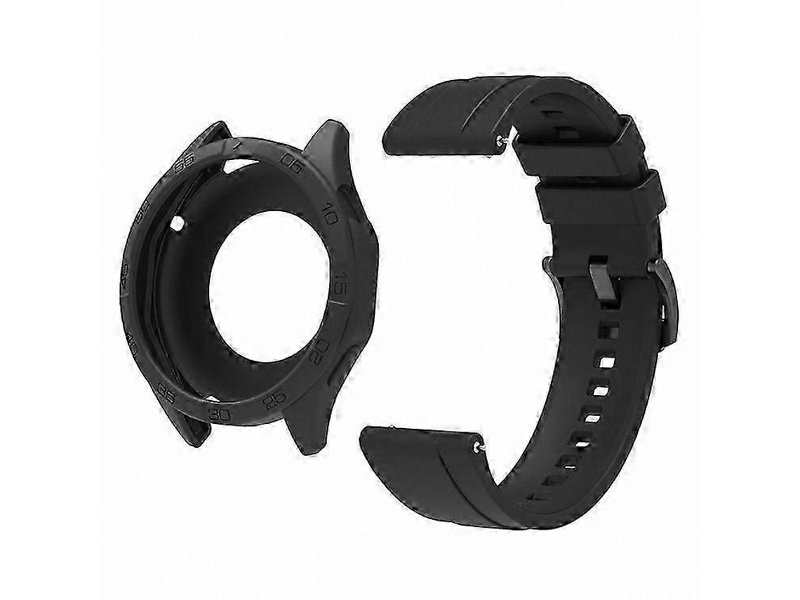 Pulseira De Silicone Para Smartwatch De 46 Mm Com Capa Protetora.