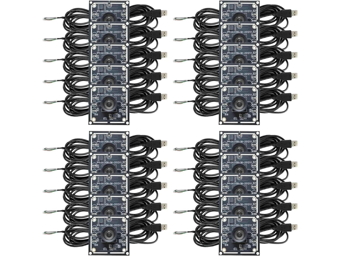 Módulo De Câmera De 100 Graus E 1mp Ov9732 Usb Com Foco Manual