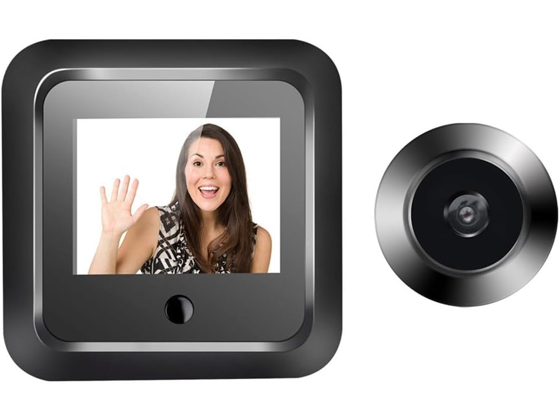 Conjunto De Câmera Visor Digital 2, 4 Polegadas Com Ângulo De Visão 120°, Resolução Hd De 240x 320 Pixels E 300 000