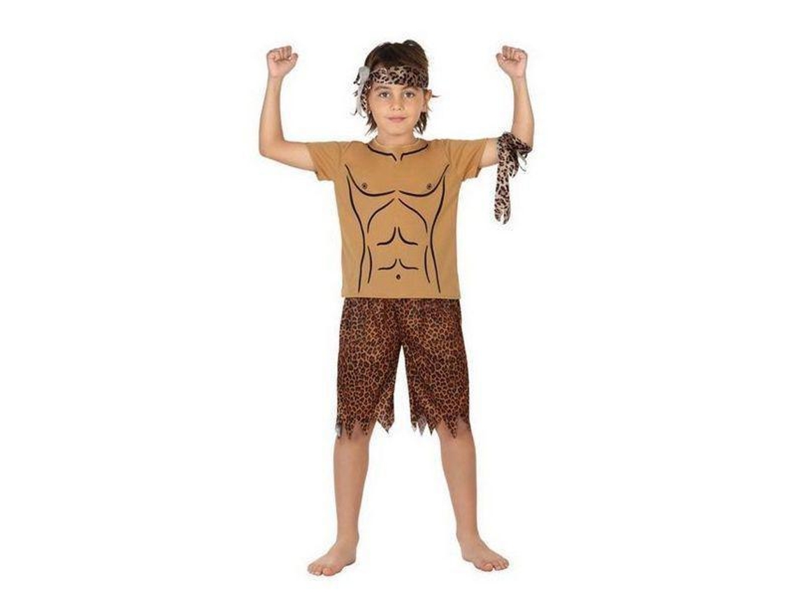 Fantasia para Crianças Homem Da Selva 4 Pcs
