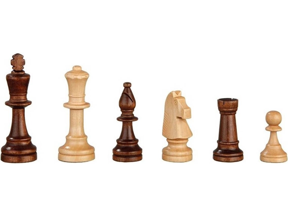 Chess pieces 2 wooden  Xadrez jogo, Xadrez, Peças de xadrez