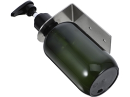 Dispensador De Sabonete Em Aço Inoxidável, Frascos De Shampoo Recarregáveis, Suporte Para Banheiro, Gokoco