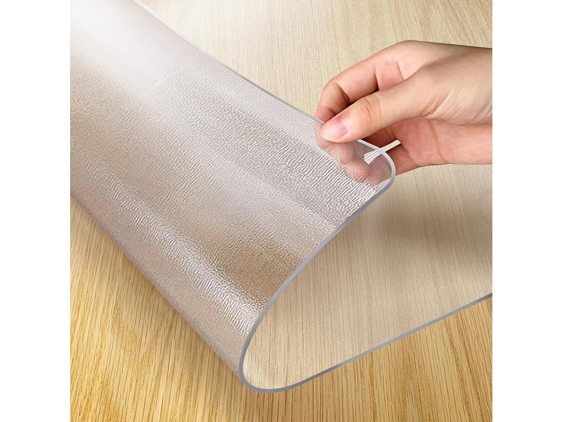 1 Peça de Tecido Vidro Pvc Macio, Fosco 1.0, Diâmetro 60 Cm BRILVIBERA