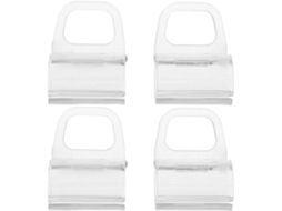 Toyandona Conjunto De 4-puxadores Transparentes Para Persianas Rolo E Celulares, Versáteis, Compatíveis E Duráveis
