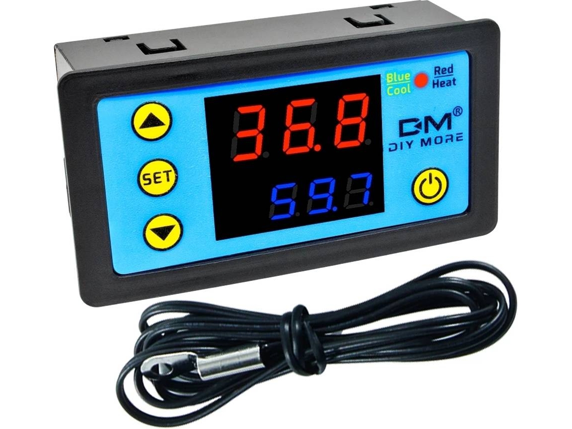 Digital Controlador de Temperatura W3231 12V 24V 220V Ac Led (WM2117)