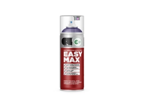 Spray Easy Max Acrylic Satinado Ral Cosmos Lac 400 Ml Ral 4005 Azul Lila 870 CL COSMOS LAC