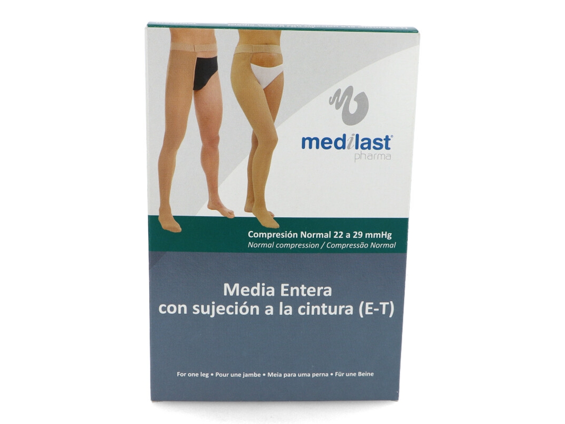 Meias de Descanso MEDILAST Izda.Hasta Cintura C.Normal L