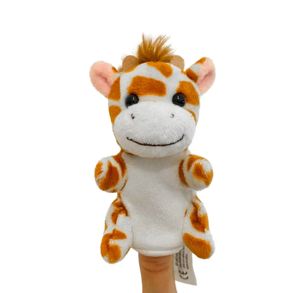 Série de Brinquedos de Pelúcia para Contar Histórias com Fantoches de Dedo para Dramatização MDUG (girafa)