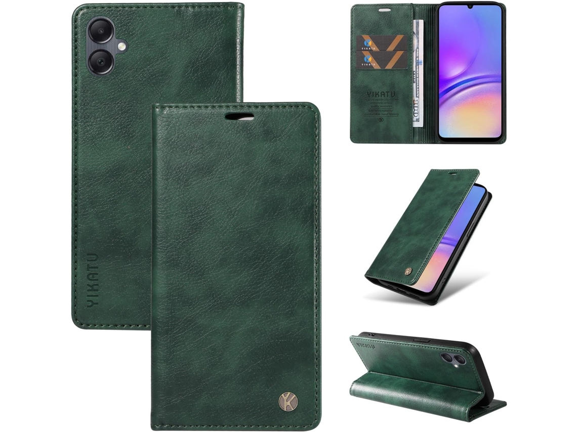 Capa Para Samsung Galaxy A05, Capa Carteira Em Couro Pu Resistente A Impactos, Capa Dobrável Flip Resistente A Impactos